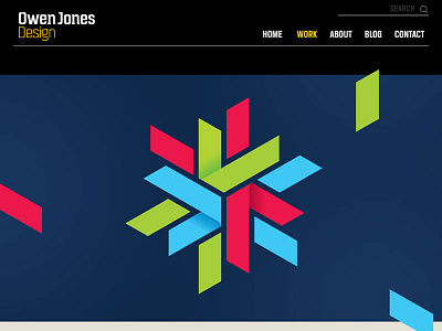 Owen Jones Design website design logo personal portfolio website