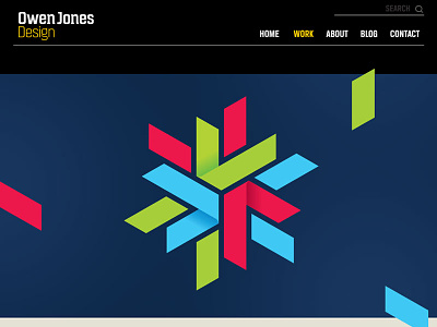 Owen Jones Design website