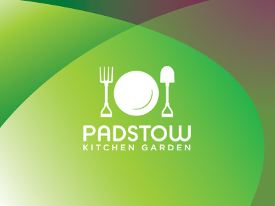 Padstow Dribbble cornwall design garden kitchen logo padstow vegetable