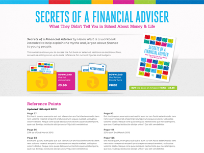 SOAFA Web adviser book financial secrets website workbook