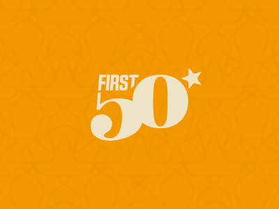 First50 50 achievement celebration charity design fifty first india logo