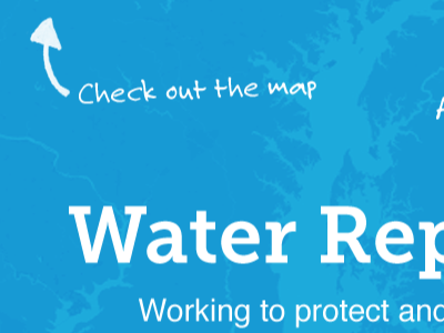 Water Reporter Home Screen arcgis collection data environmental ios