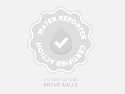 Water Reporter Resolved Pollution Issue Badge badge ui