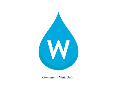 Revised Water Reporter logo logo water