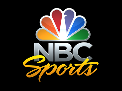 NBC Sports brush script hand lettering pointed brush script