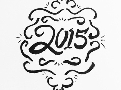 2015 2015 doodle drawing handlettering illustration lettering pen sacramento sketch type typography year