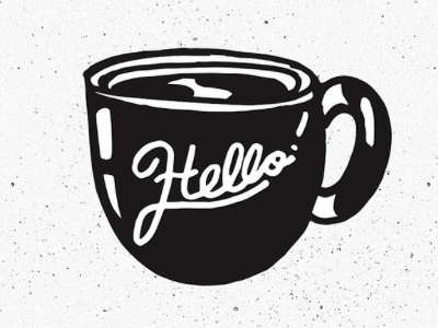 Coffee, we meet again. coffee doodle draw illustration lettering love sacramento sketch type typography