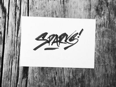 Sparks! art california create design designer graphic graphicdesign idea lettering lyrics sacramento