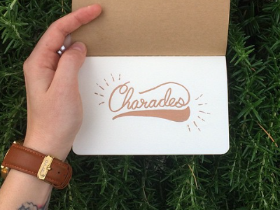 Charades artist coldwarkids design doodle handlettering inspiration lettering lyrics make rays script song