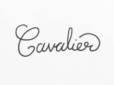 Cavalier art design inspired lettering letters lyrics sacramento script thin type typography words