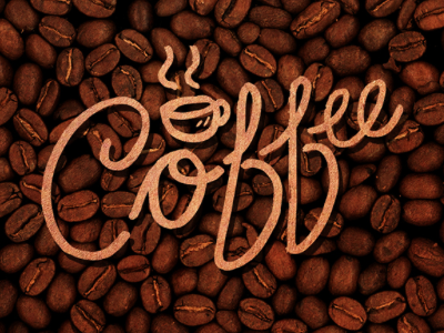 Coffee my love. california coffee coffeebeans color designer digital doodle graphic lettering life love texture