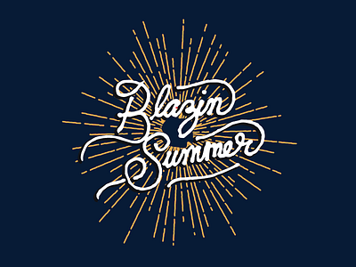 "Blazing summer, cold coffee." design graphicdesign handlettering handmade idea lettering lyrics music script sylvanesso type typography