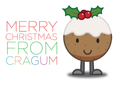 Christmas Pudding Love christmas cragum illustration illustrator merry pudding