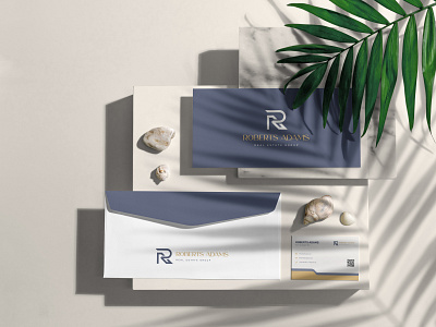 AR logo concept animation branding envelope letterhead logo ui