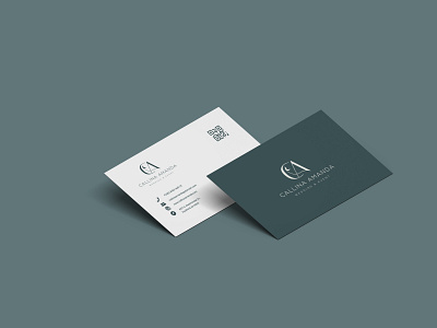CA | ELEGANT branding bussines card elegant graphic design logo minimalist wedding