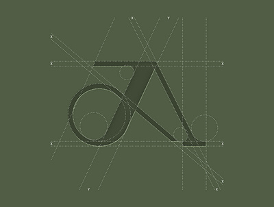 JA GRID graphic design grid initial initial logo logo