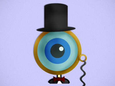 Eye’m Classy character illustration monster