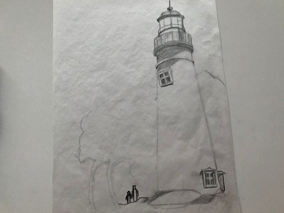 WIP: Lighthouse Sketch lighthouse sketch wip
