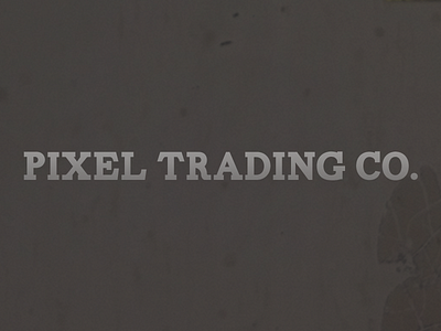 Pixel Trading Company carton font company game pixel trading