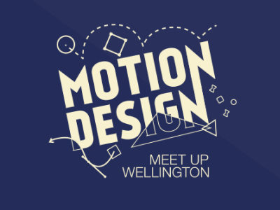 Wellington Meet Up ID logo mark meet up motion design wellington