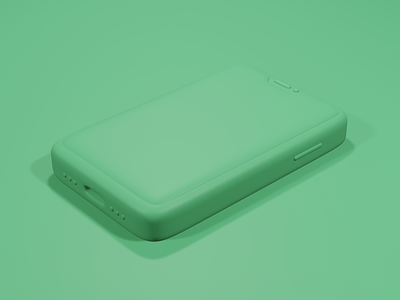 3D Mobile 3d blender blender3d colour design eevee iphone render