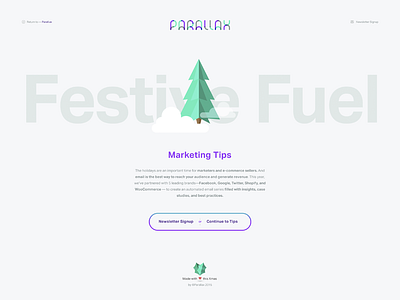 Seasonal Microsite