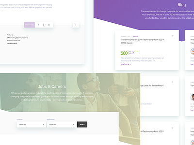 UI Pages clean colour design field flat guide interface style text ui ux web