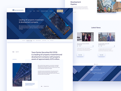 New UI Project clean colour design flat interface investment navigation style text ui ux web