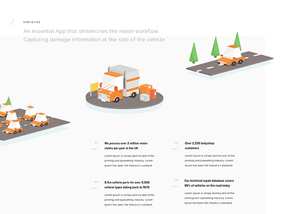 Isometric Illo clean flat homepage illustration interface isometric landing navigation product search ui ux