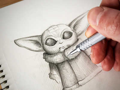 Baby Yoda sketch