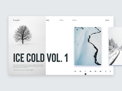 Ice Cold Vol. 1 - Landing Page