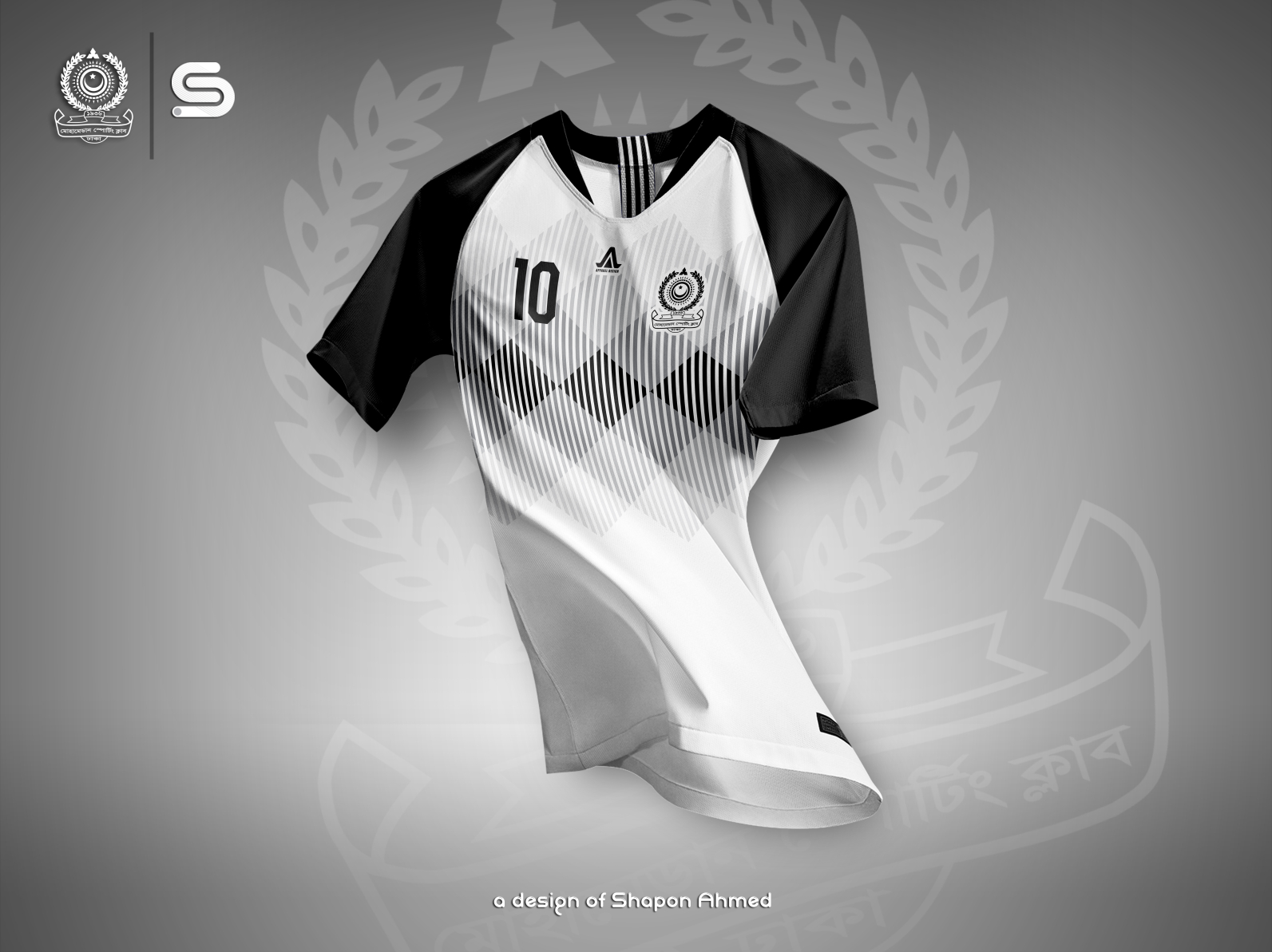Jersey Design Concept for Mohammedan Sporting Club Dhaka by Shapon
