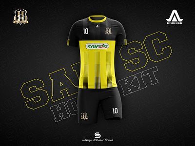 Jersey Design Concept for Saif Sporting Club Ltd. saif sporting club ltd. saif sporting club ltd.