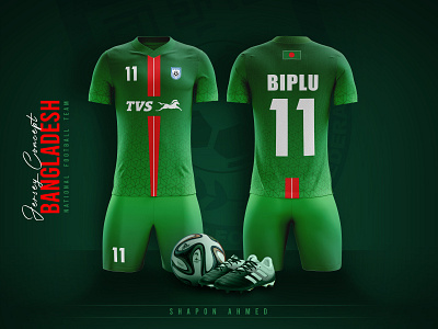 Practice Kit Design 2019 of Bangladesh National Football Team