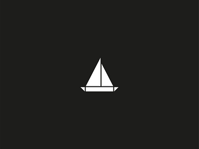 Boat Mark blackandwhite boat brand branding corporate design flat icon label logo mark minimal modern modernism modernist sail sailboat slim vector zeitgeist