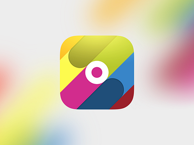 Let It Rainbow icon app colorful game icon indie ios let it rainbow minimal rainbow runner