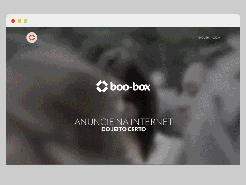 Boo-box website redesign boo box clean design flat orange redesign ui webdesign website