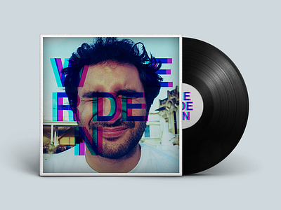 Werden EP cover cover ep indie mockup music print teima em passar lento vinyl werden