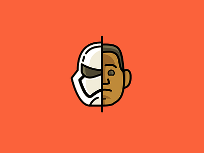 The Force Awakens: Finn icon finn icon iconset movie star wars stormtrooper the force awakens unmasked