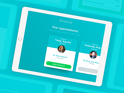 CareCloud's Breeze practice app: Appointments section