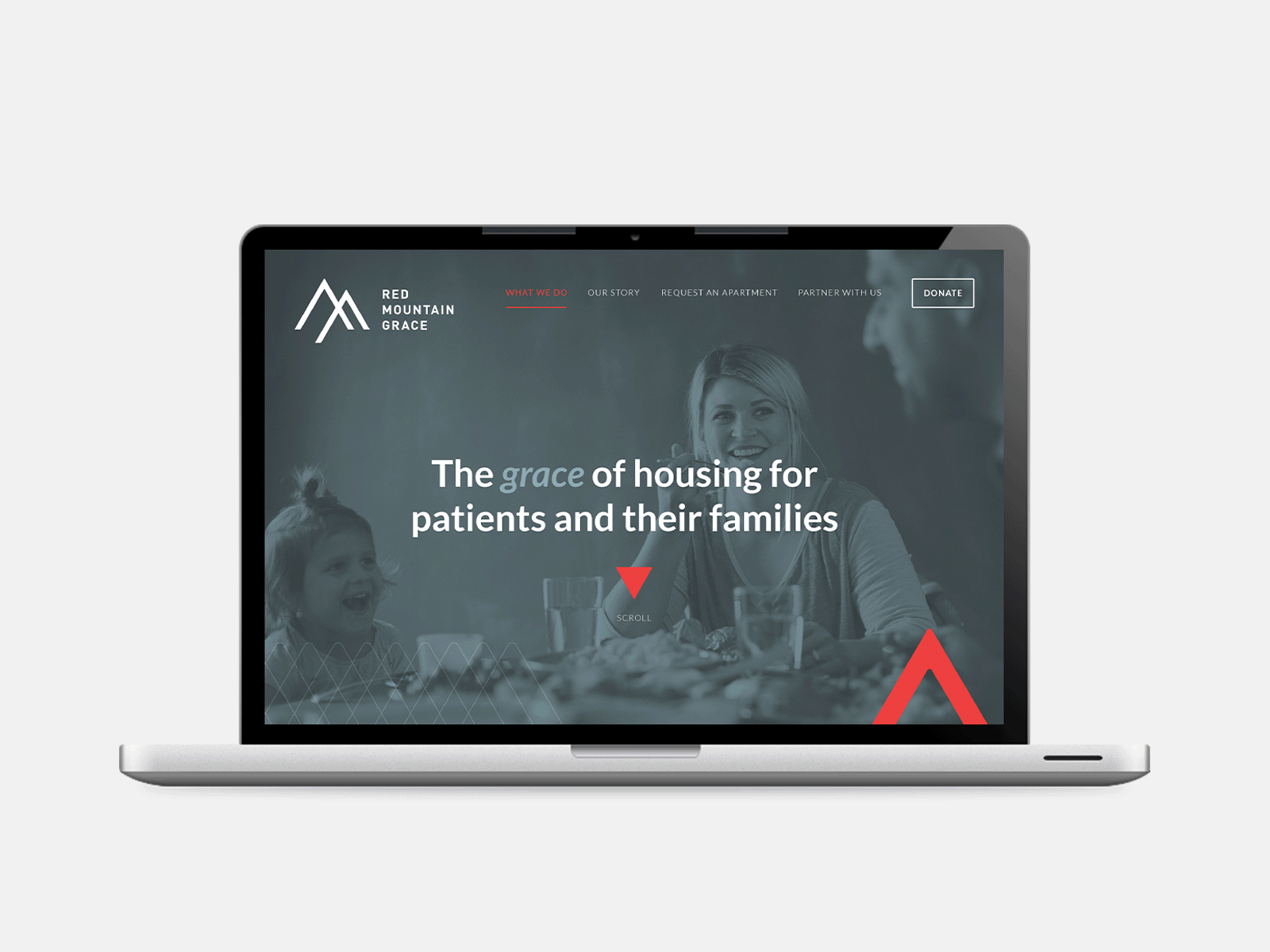 Red Mountain Grace: Website brand identity branding branding design home page homepage homepage design montgomery non profit nonprofit nonprofits ui uidesign uiux ux uxdesign web web design webdesign website website design