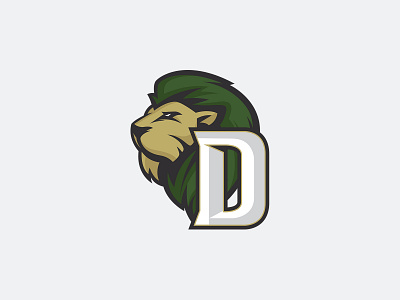 Dunwoody Christian School: athletic logo design atlanta brand identity branding branding design lion head lion logo logo logodesign mascot design mascot logo monogram monogram design monogram letter mark monogram logo school logo