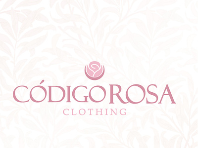 codigo rosa logo branding design graphic design illustration infantil logo typography ui vector