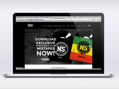 Never Second Clothing apparel clothing design ecommerce streetwear ui ux web website design wordpress