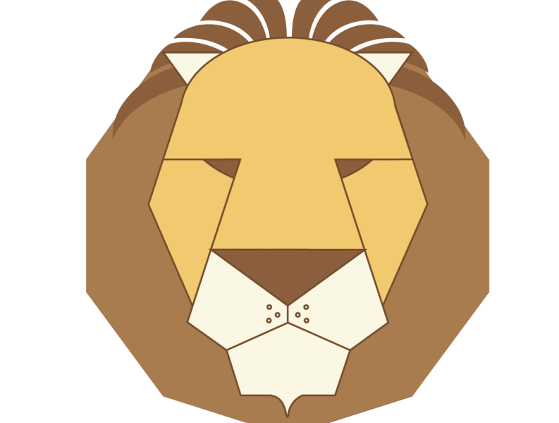 The Lion Inn - Logo Development branding design geometic illustration lion lion logo logo process sketching