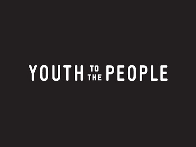 Youth to the People kale logo natural oakland organic skincare spinach typography youth to the people