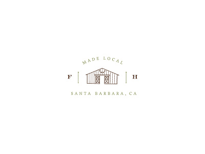 Made Local barn california farm food made local market santa barbara stamp
