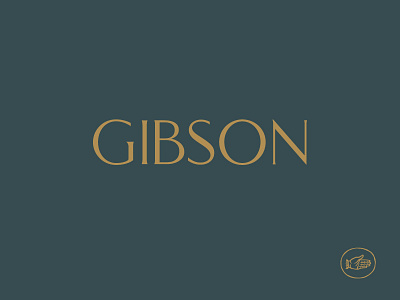 Gibson Dos custom gibson hand icon logo restaurant san francisco typography