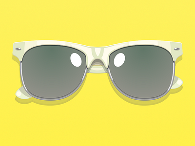 Yay for summer! illustration summer sunglasses