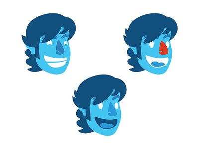 Faces avatar face illustration vector